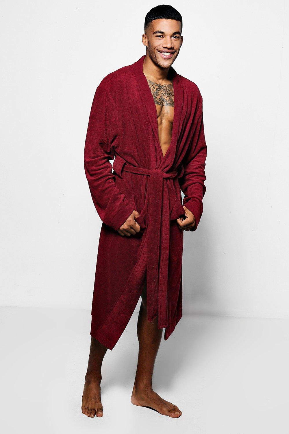 boohoo mens dressing gown