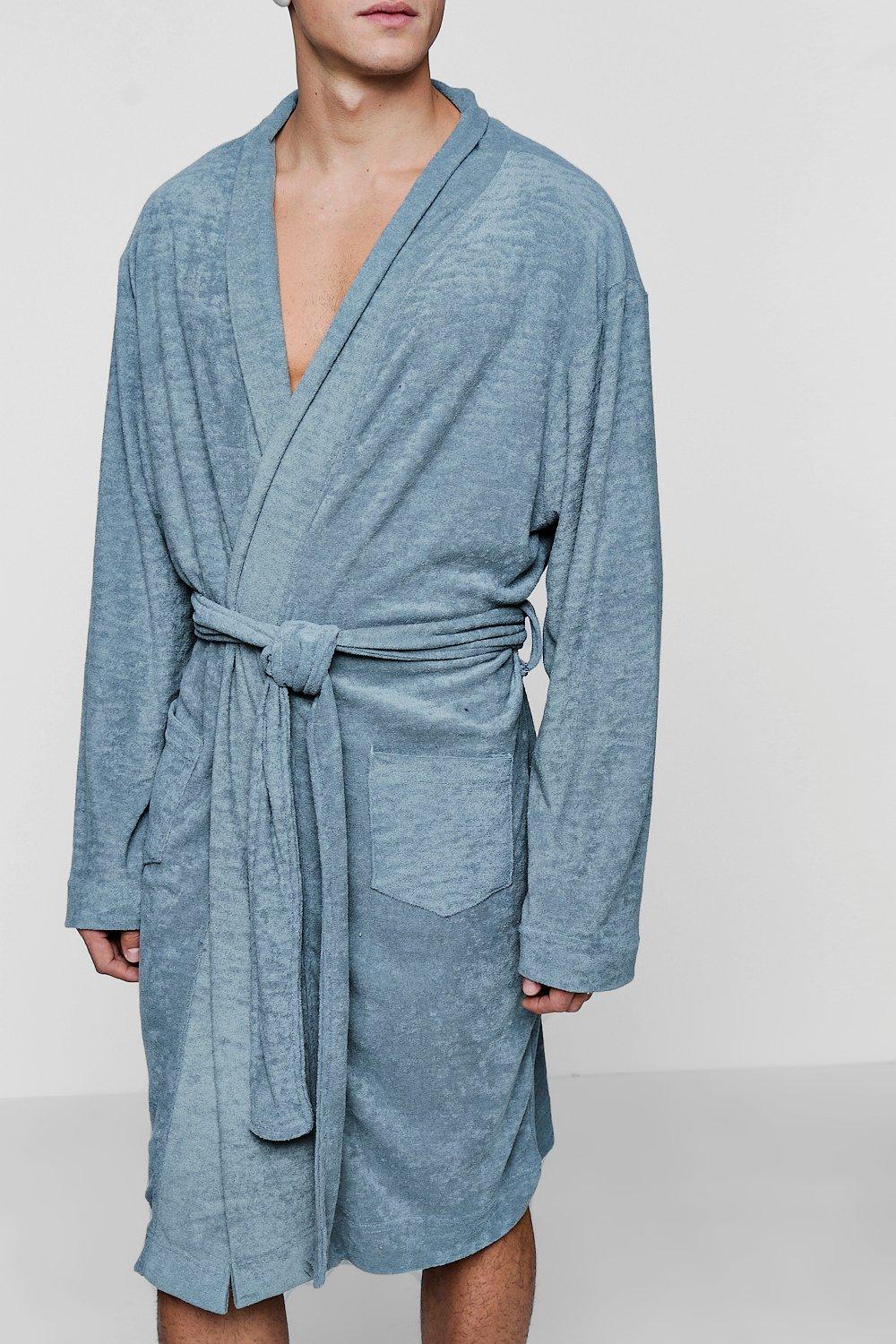 boohoo mens dressing gown