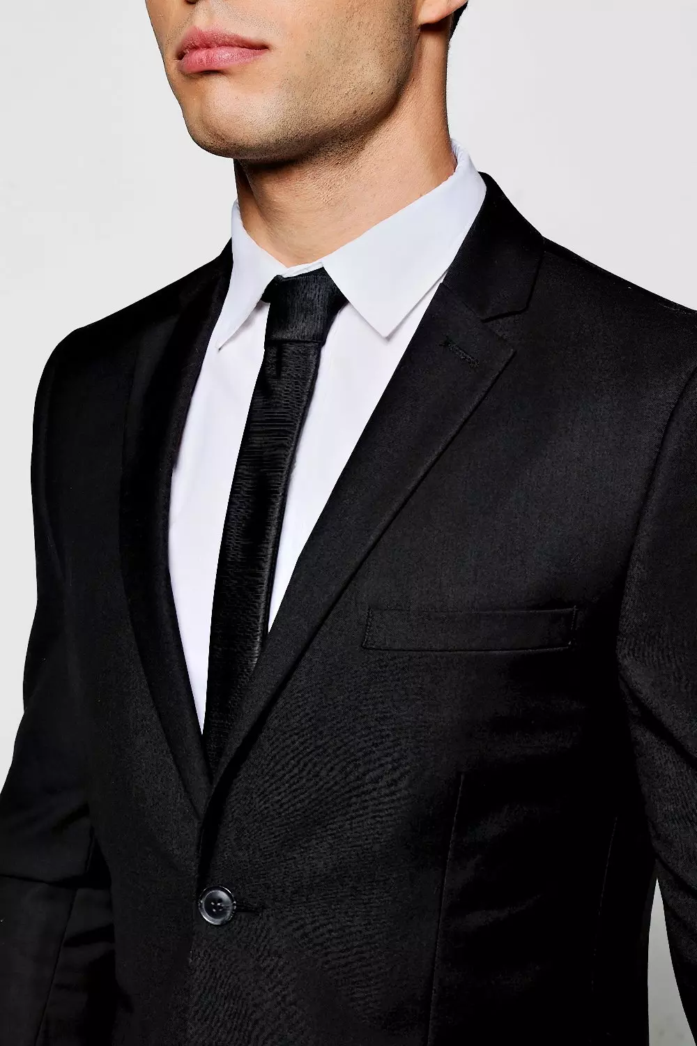 Skinny tie with suit deals
