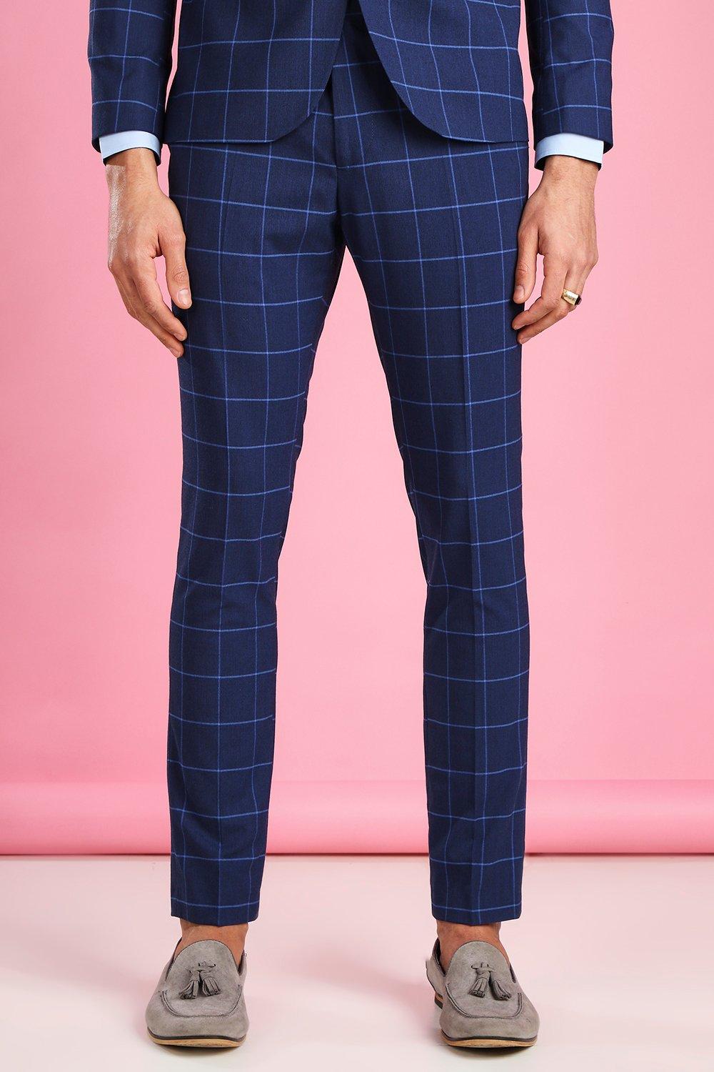 boohoo man suit trousers