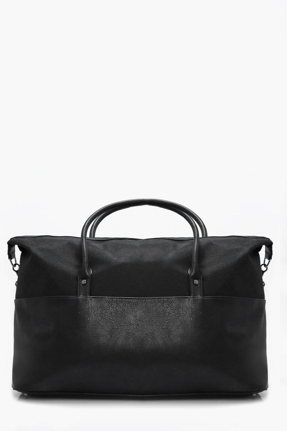 large black holdall bag