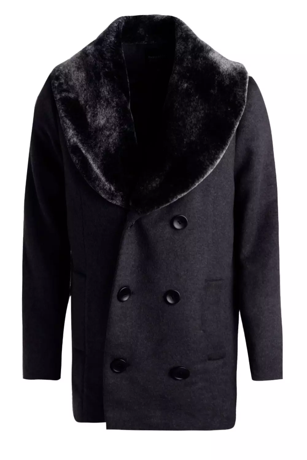 Fur deals collar peacoat