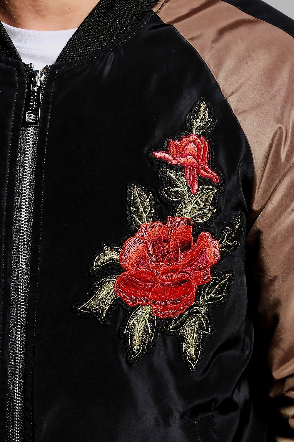 Bomber jacket shop rose