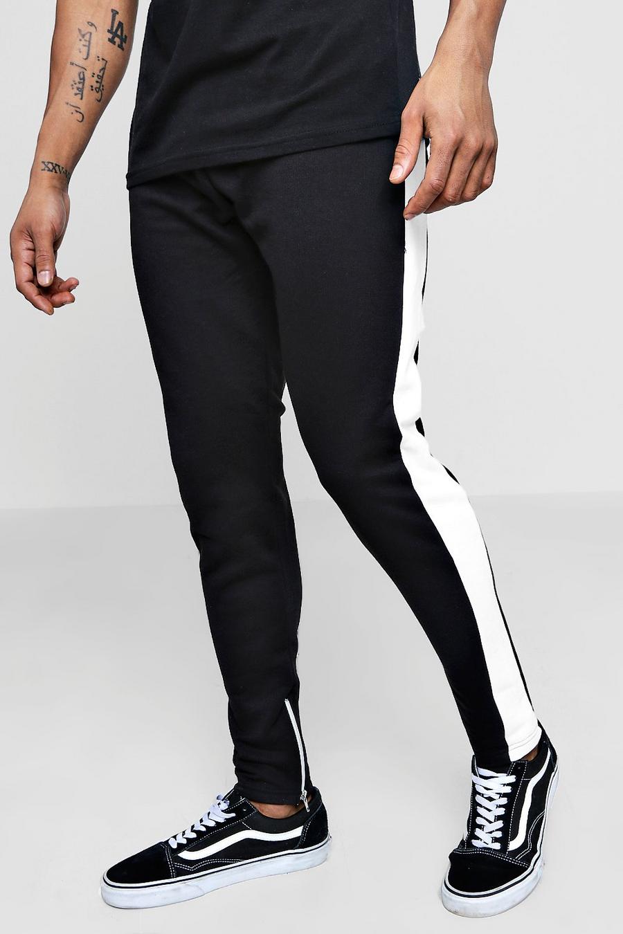 Slim Fit Jogger With Panel image number 1