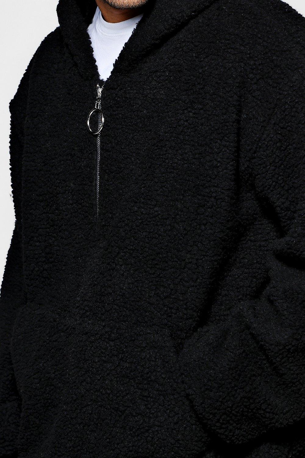 black borg hoodie mens