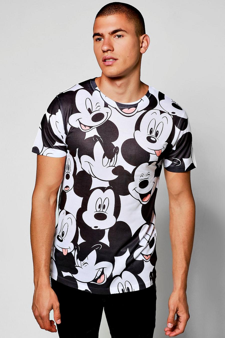 T-shirt disney sublimata interamente stampata con topolino image number 1