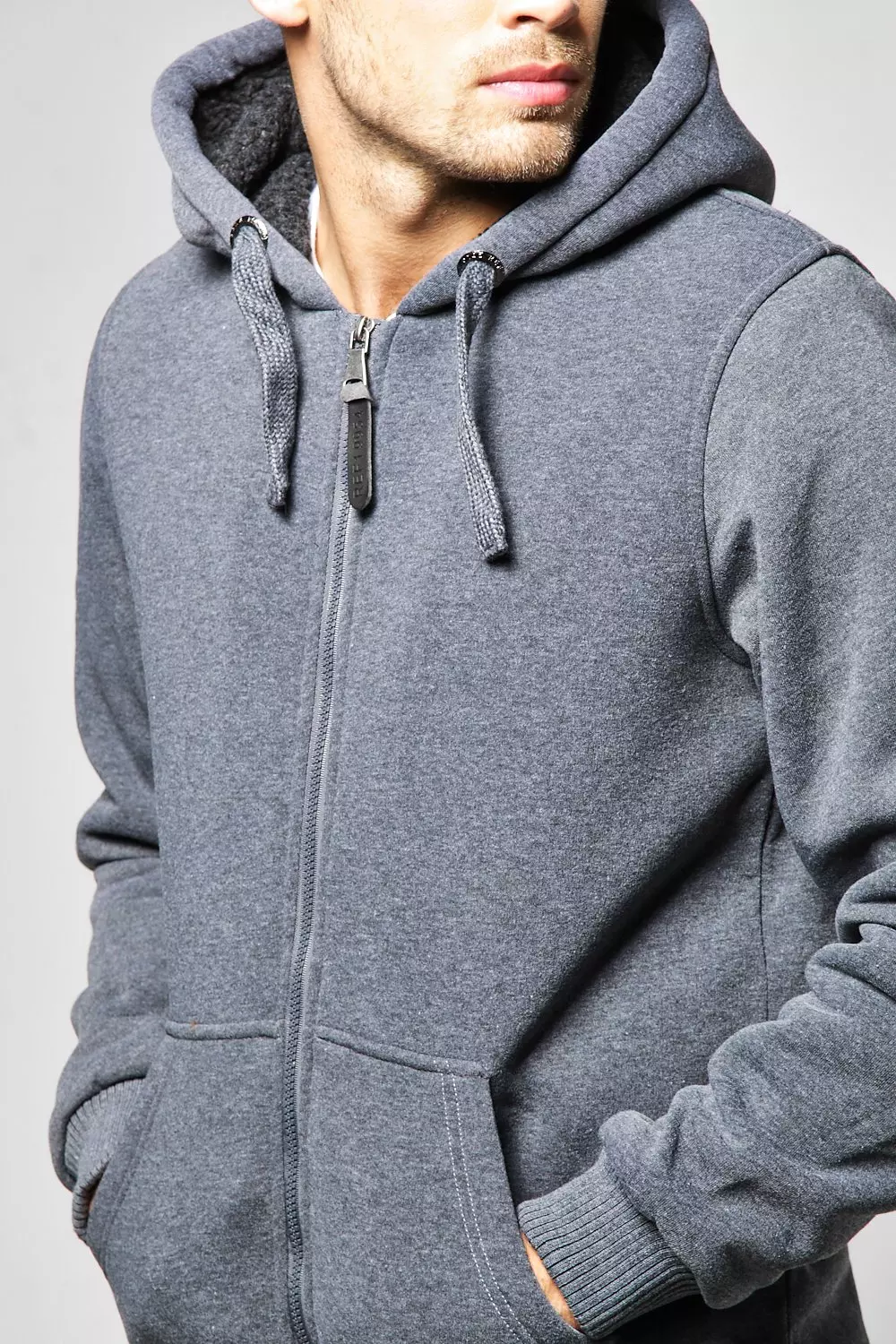 U.S. Polo Assn. Sherpa Lined Full Zip Fleece Hoodie, $80