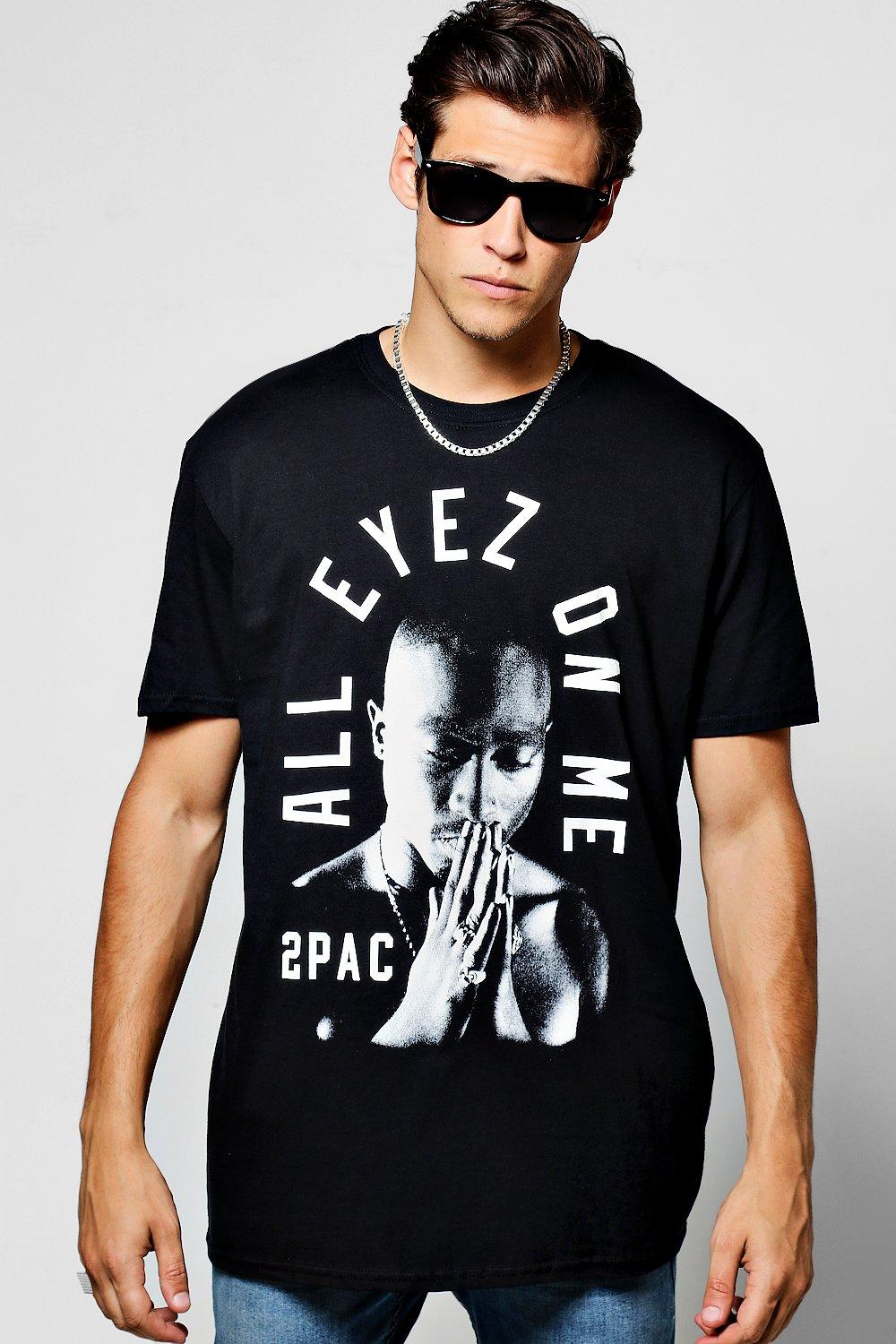 2pac printed t shirts