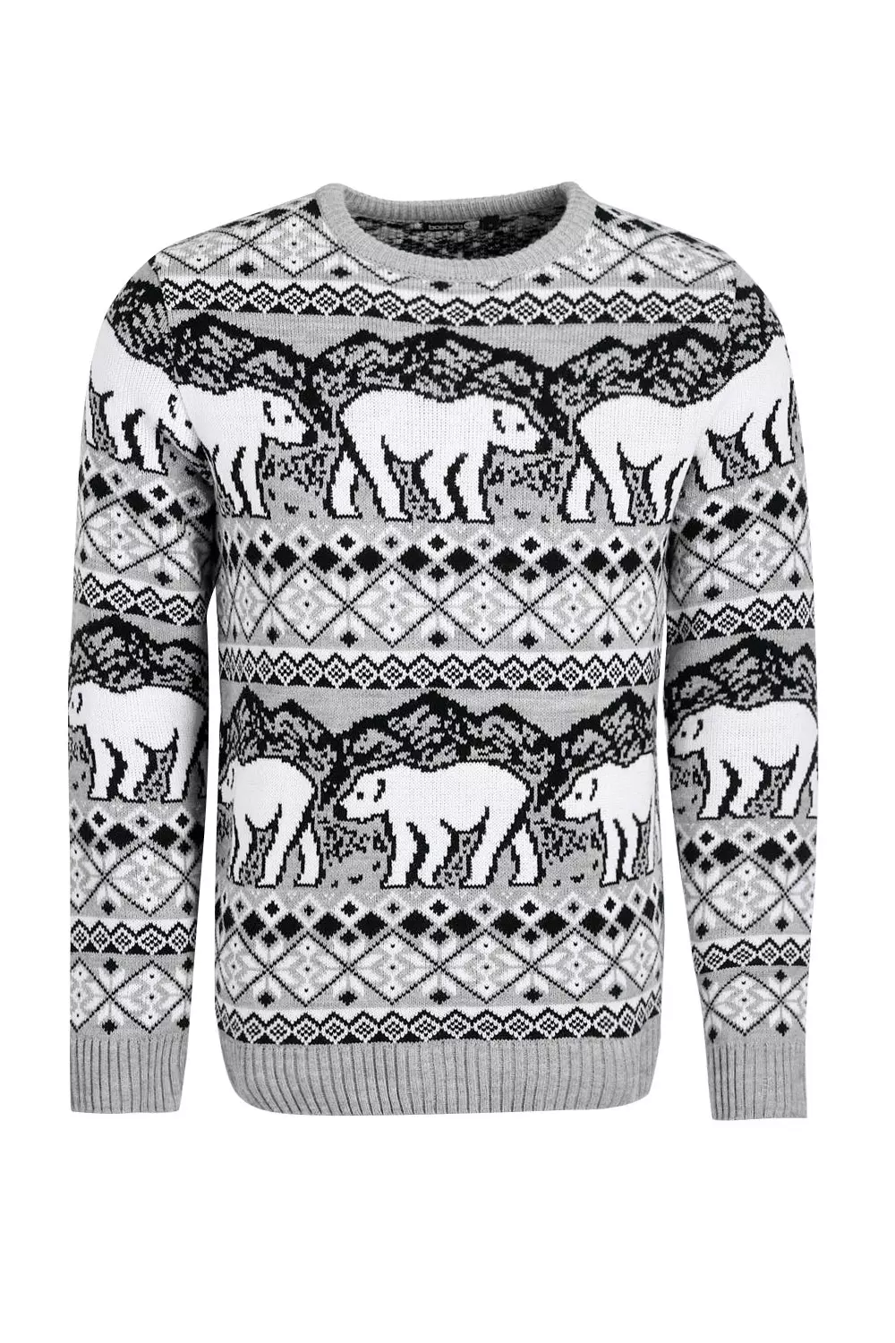 Polar bear xmas jumper cheap
