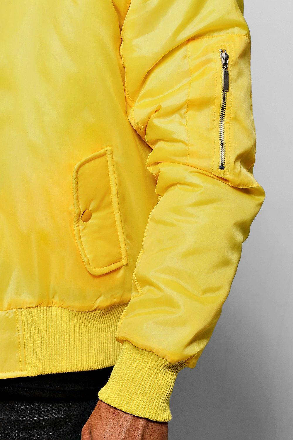 Bomber best sale jaune homme