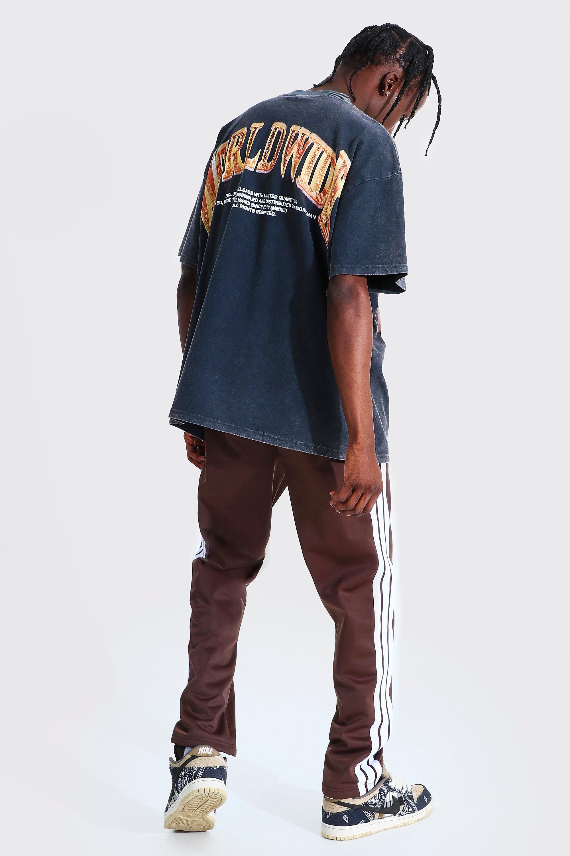 Tシャツ・カットソー citybreeze Wooltencel wave detail half neck t-shirt_CHARCOAL T-SHIRT - CITYBREEZE