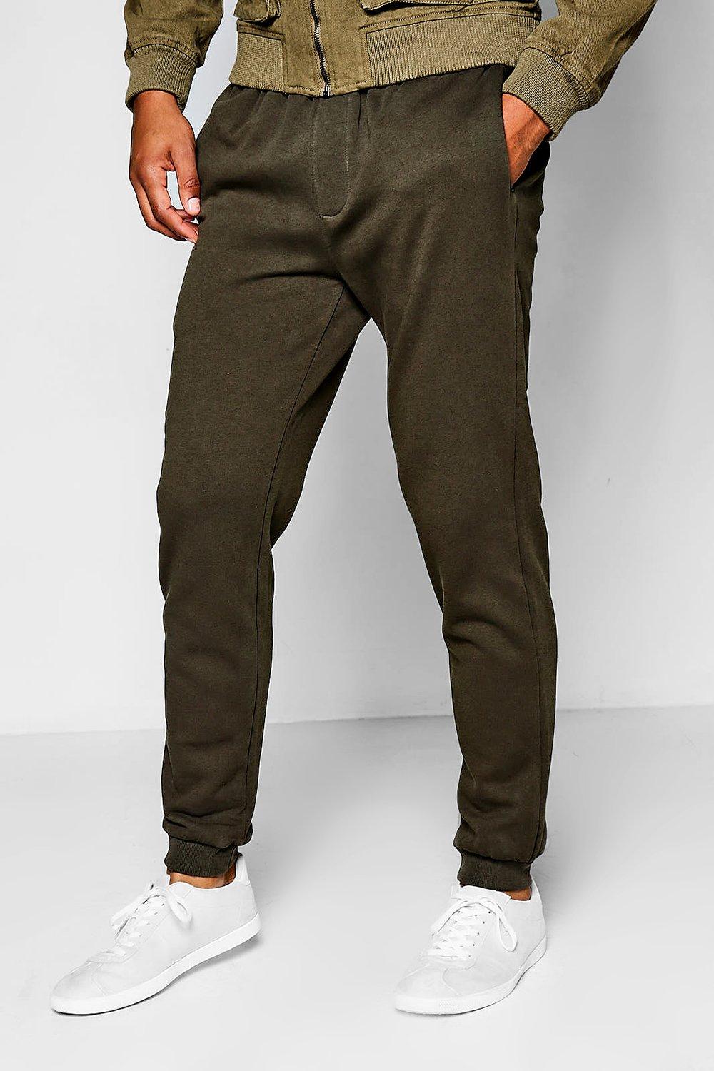 khaki skinny joggers