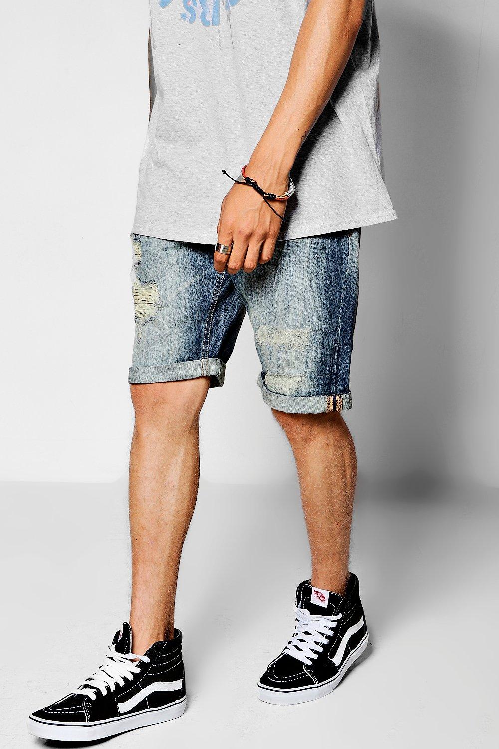 skate jeans shorts