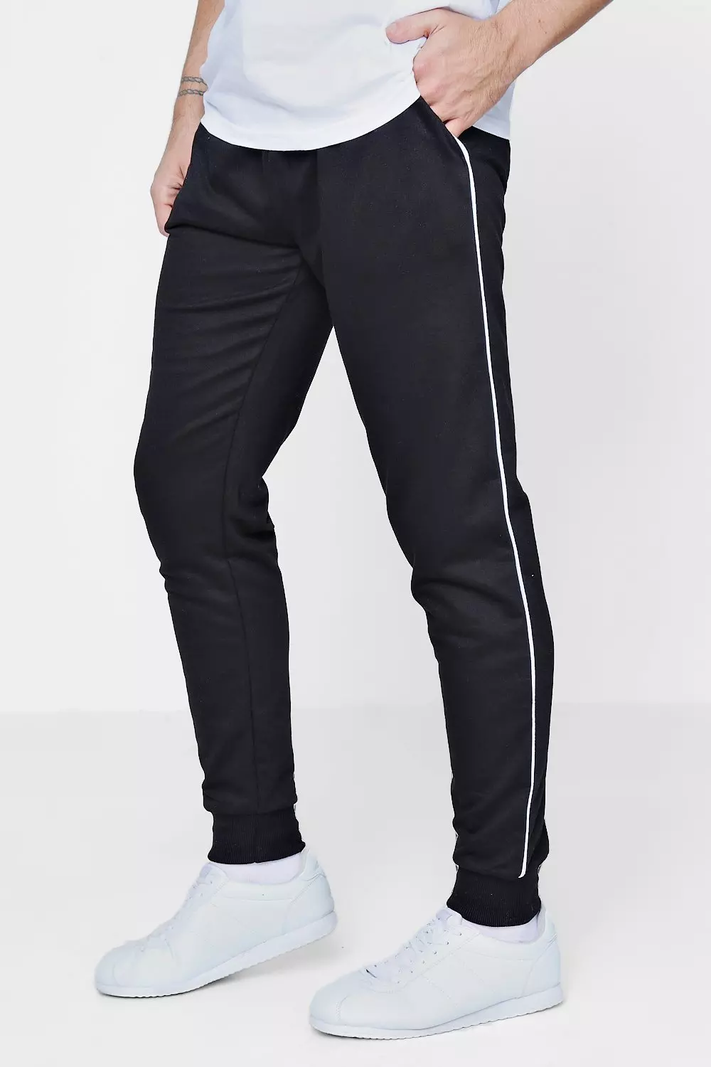 Super skinny hot sale track pants