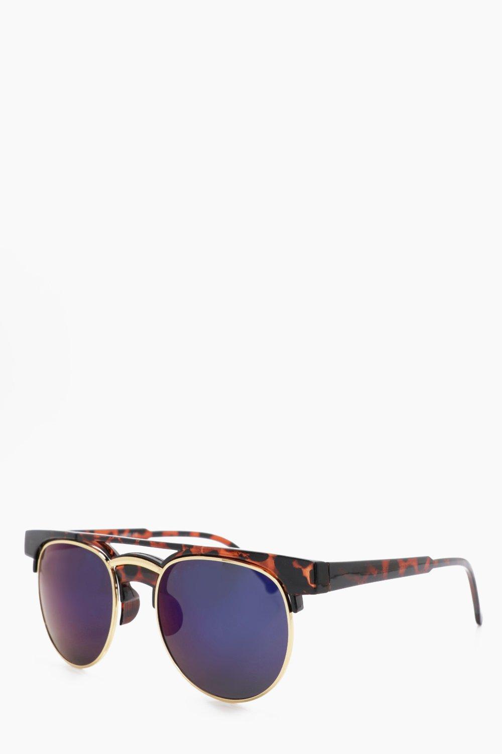 Tortoise Shell Club Master Sunglasses Boohoo