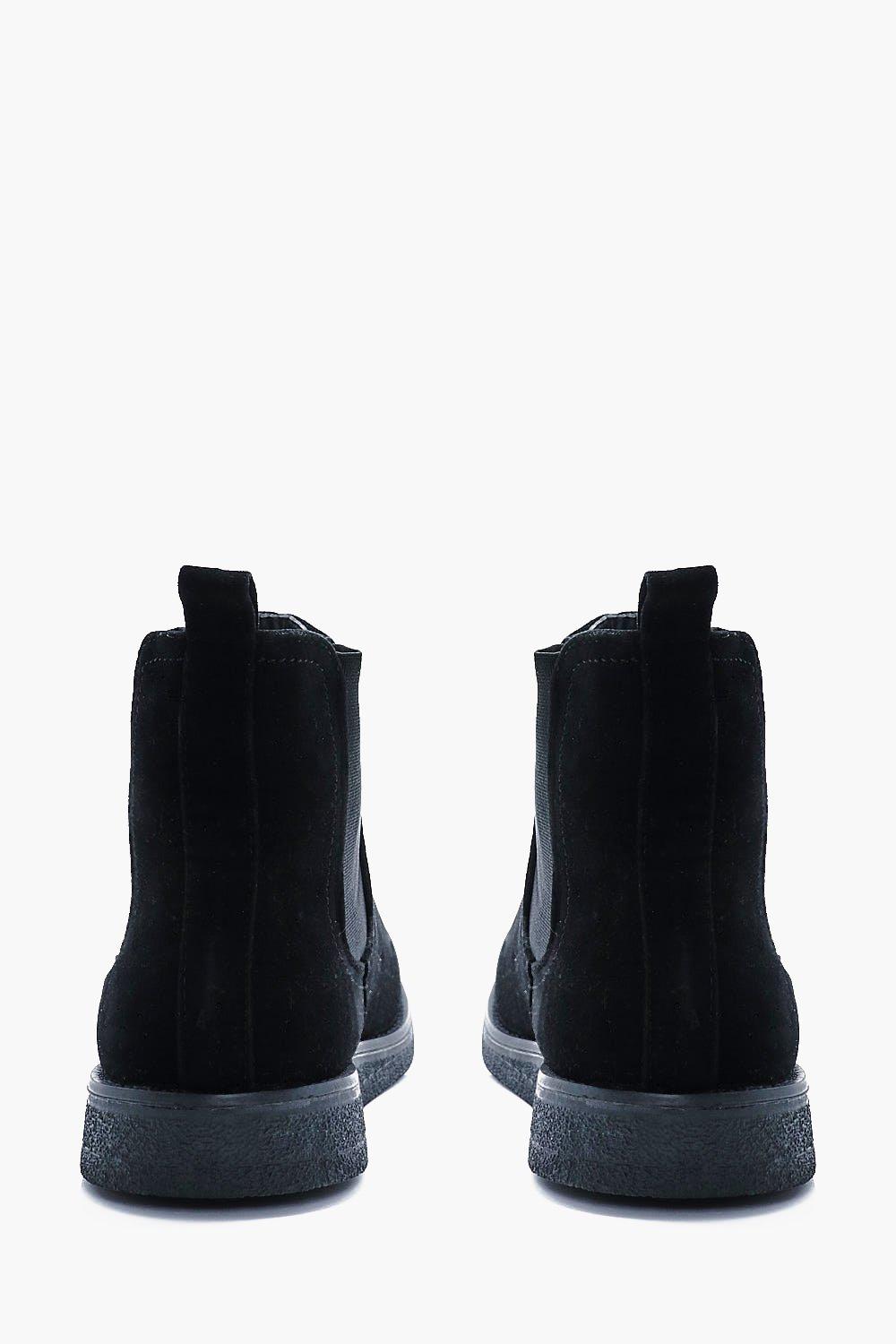 Men's wedge sole chelsea boots hotsell