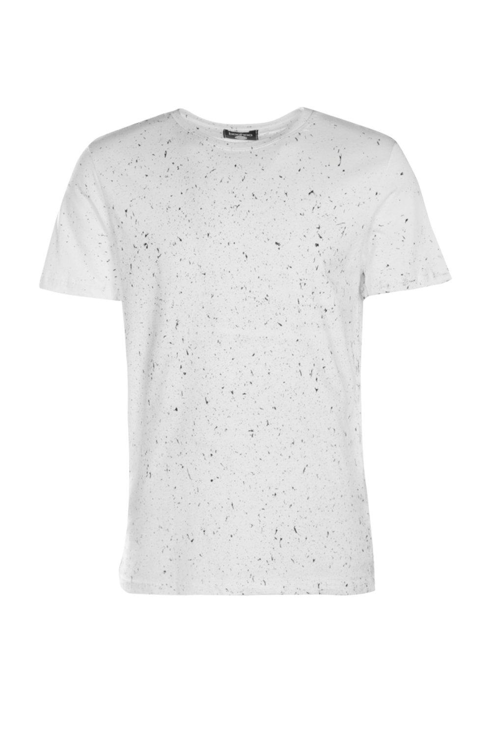neon splatter shirt