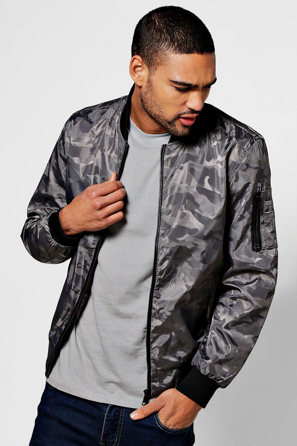 MA1 Detail Camo Bomber Jacket