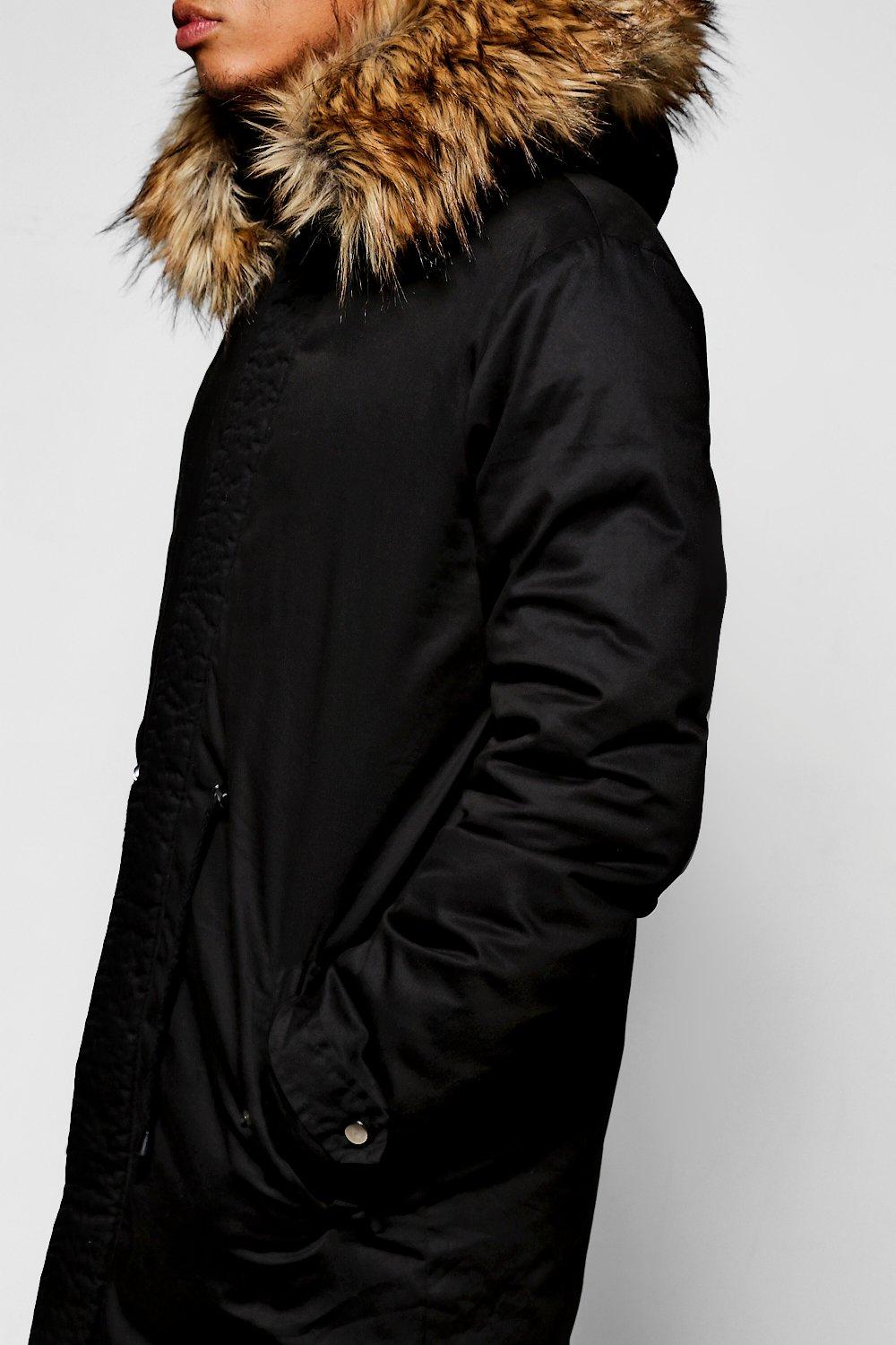 oversized fur hood