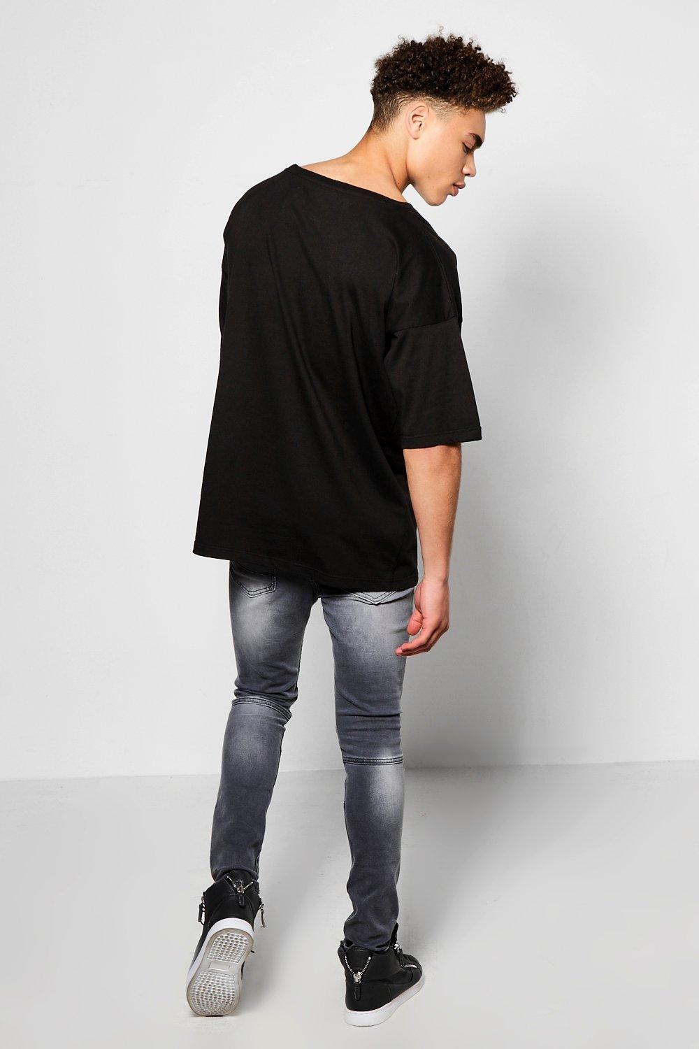 Wide neck hotsell t shirt