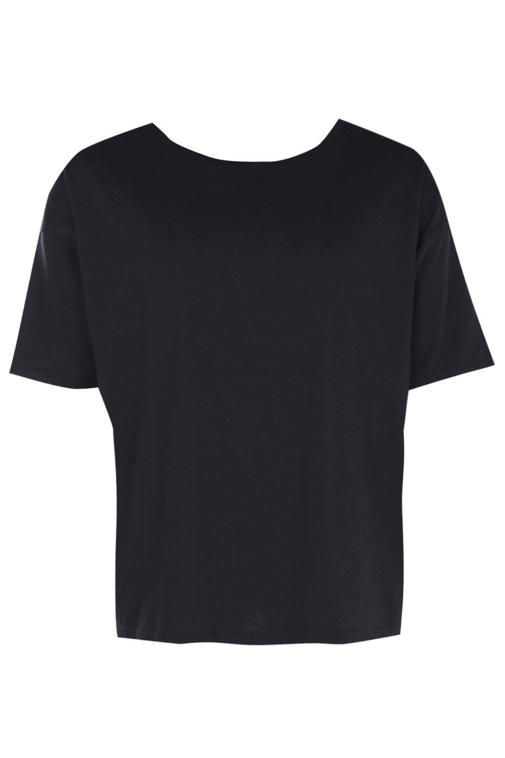 Men's T-shirt with small logo | Black | Diesel