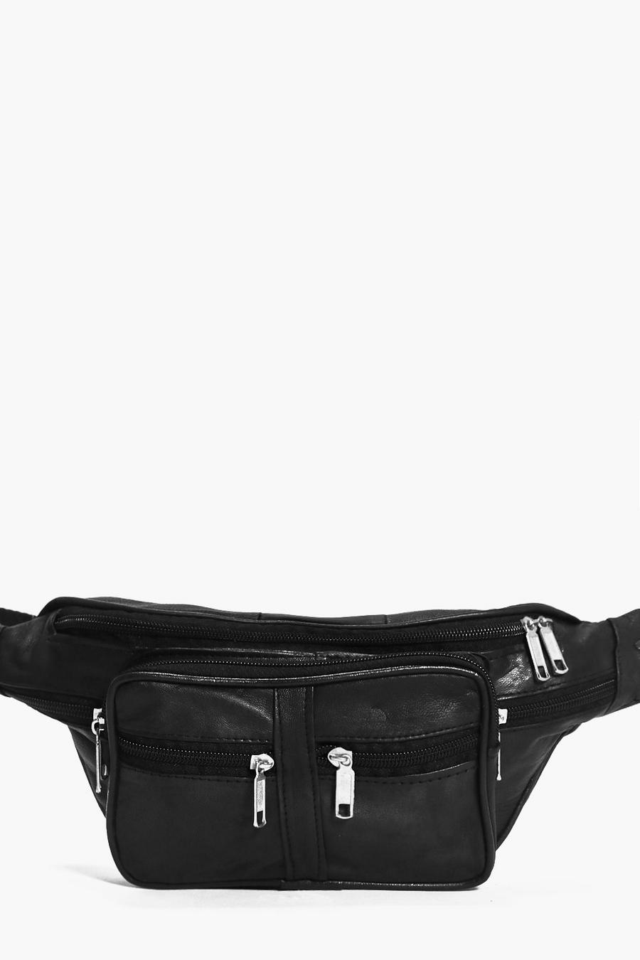 Leather Multipocket Bum Bag image number 1