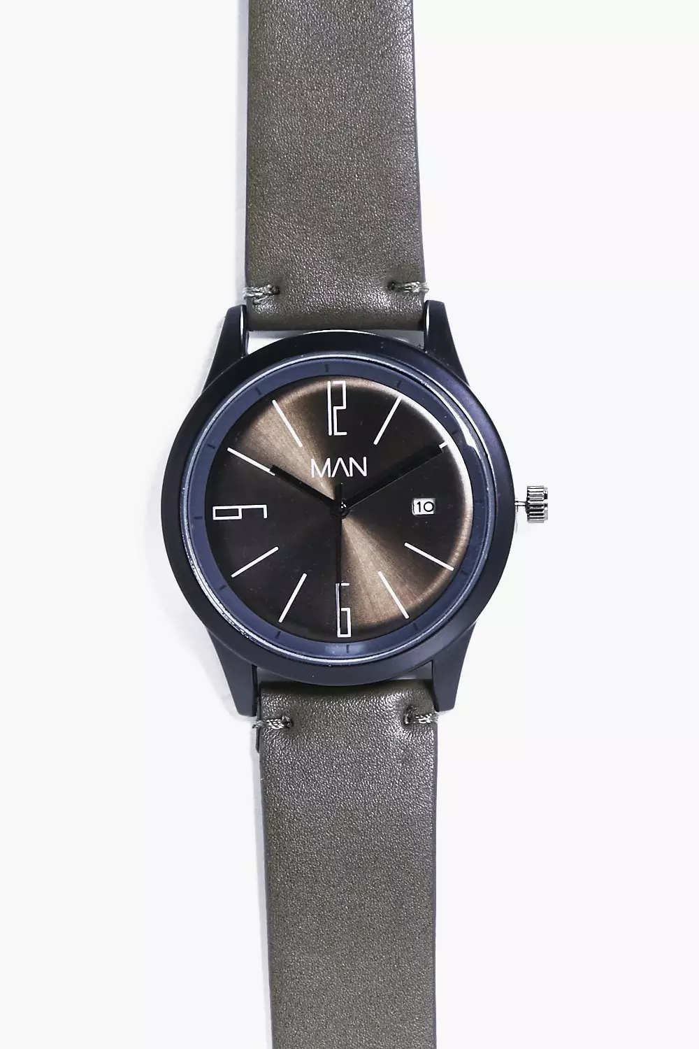 Khaki Nylon Strap MAN Watch With Date Window alternative image