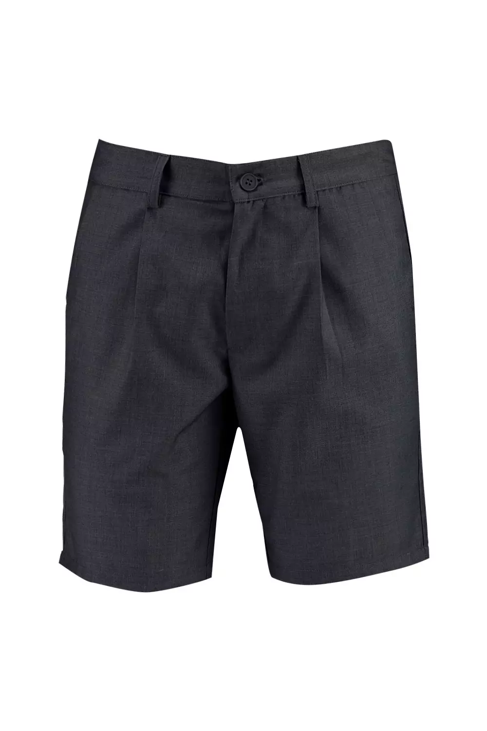 Navy Smart Tailored Shorts صورة بديلة