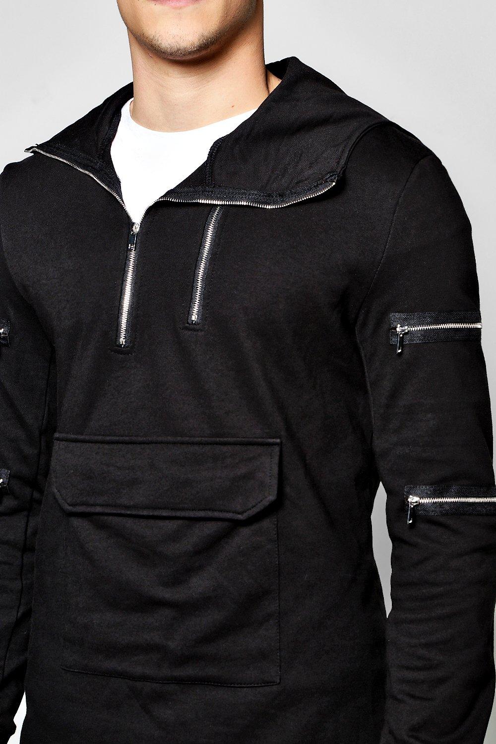 Hoodie with pocket in front hotsell