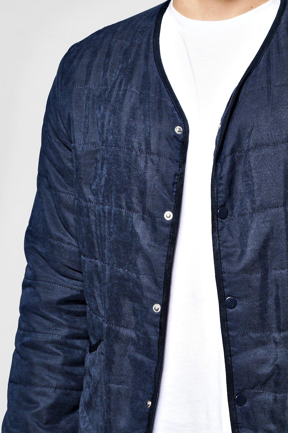ジャケット・アウター ORIGINAL BUTTON COLLARLESS KNIT JACKET HBODHBGS Japanese Retro Jacket with Traditional Buttons