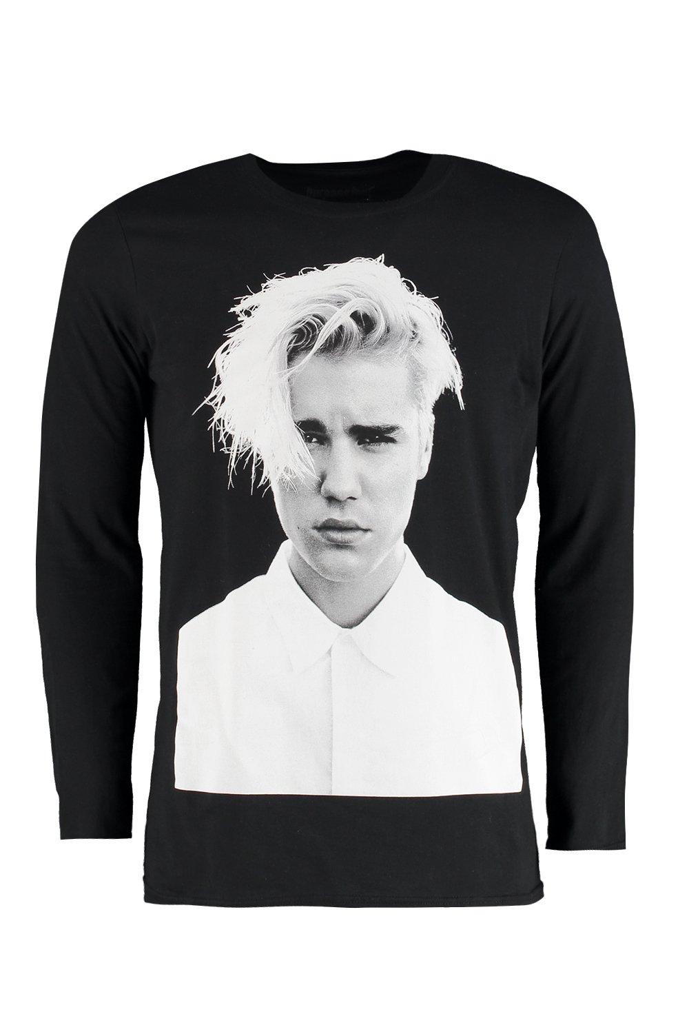 Long t shop shirt justin bieber