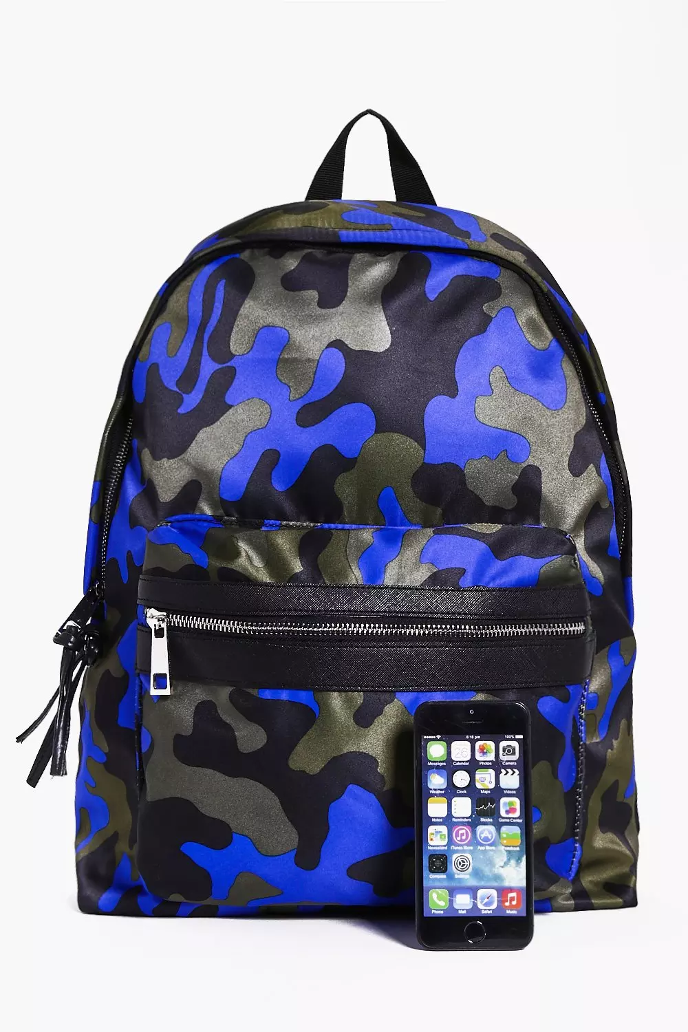 Michael kors blue camo backpack on sale