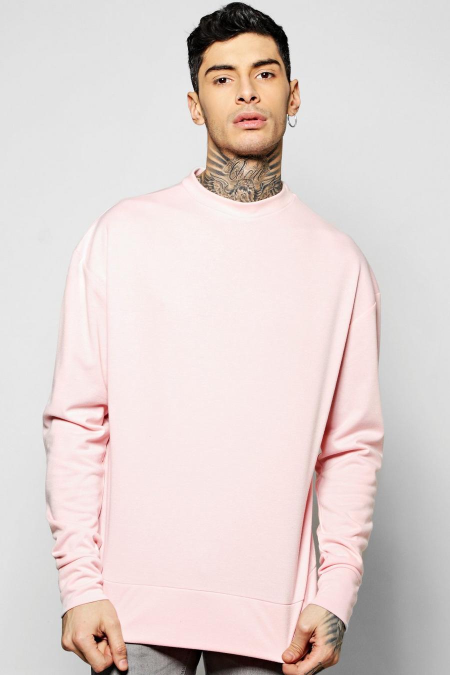 Oversized Drop Shoulder Sweatshirt | boohoo USA Oversized Drop Shoulder Sweatshirt | boohoo USA