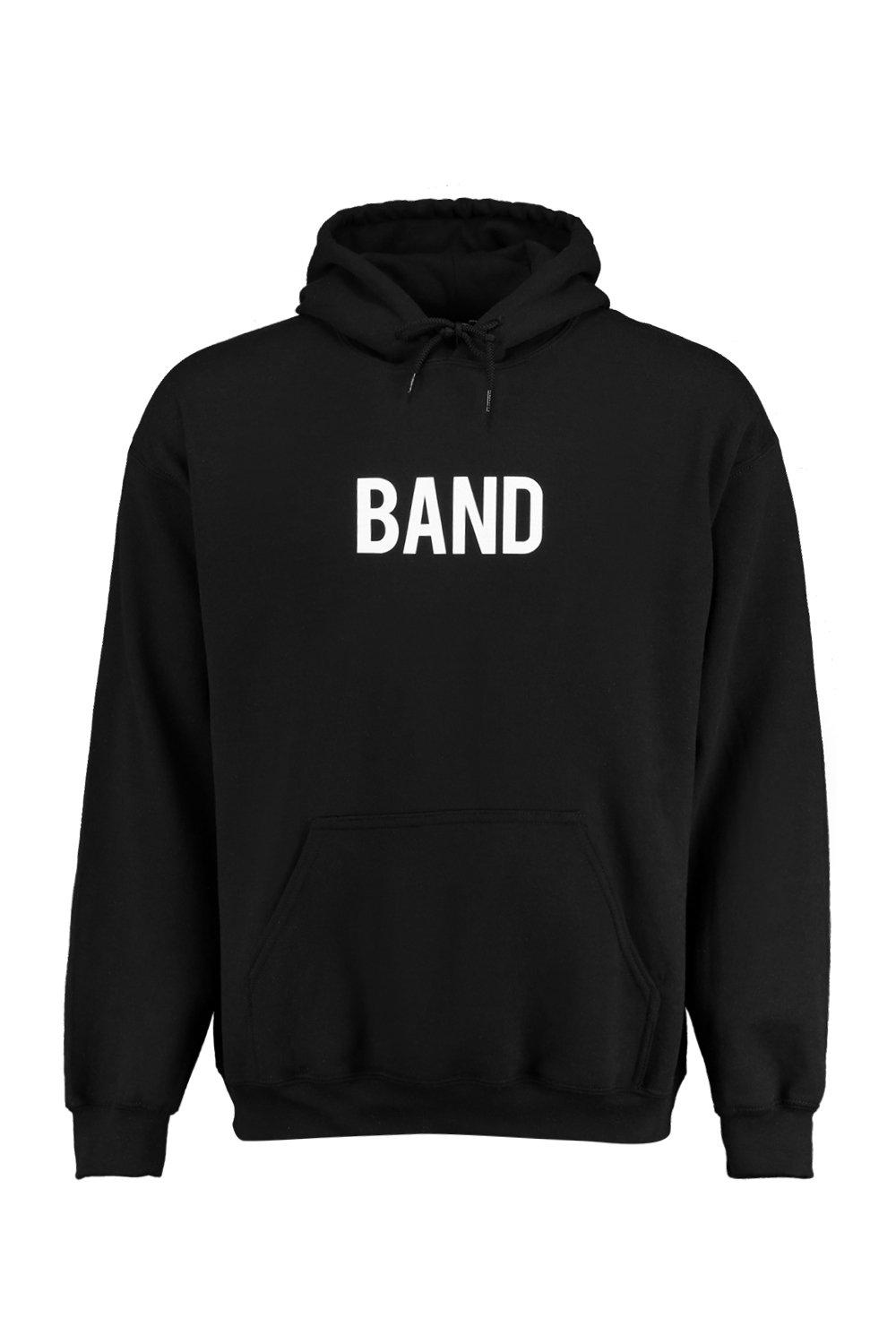 Oversized on sale band hoodie