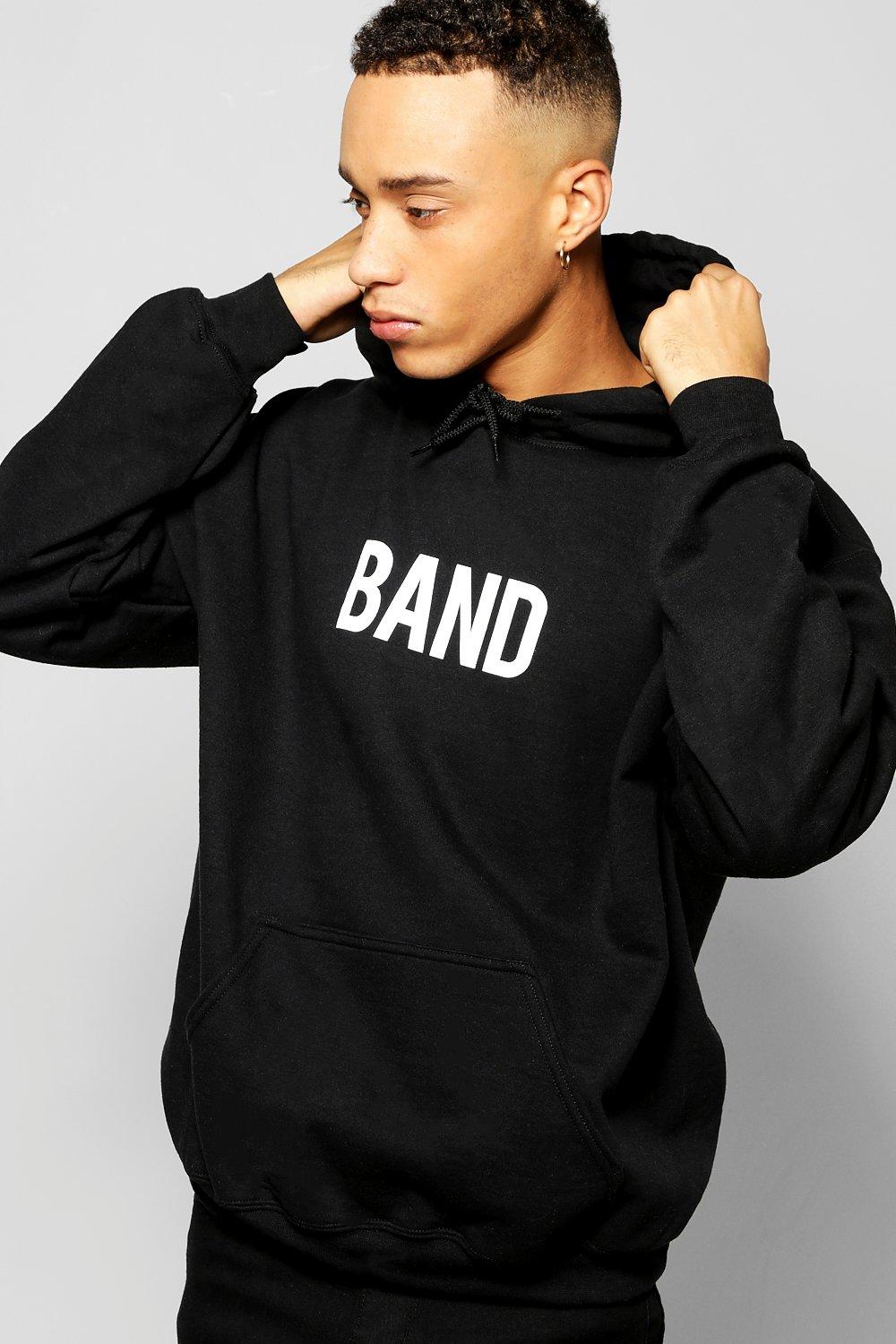 Oversized store band hoodie