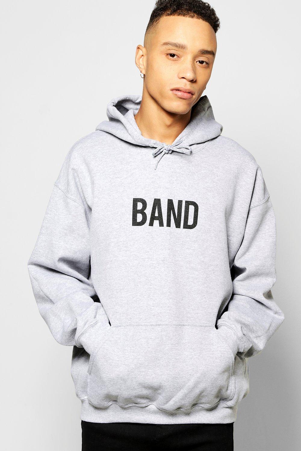 oversized band hoodie