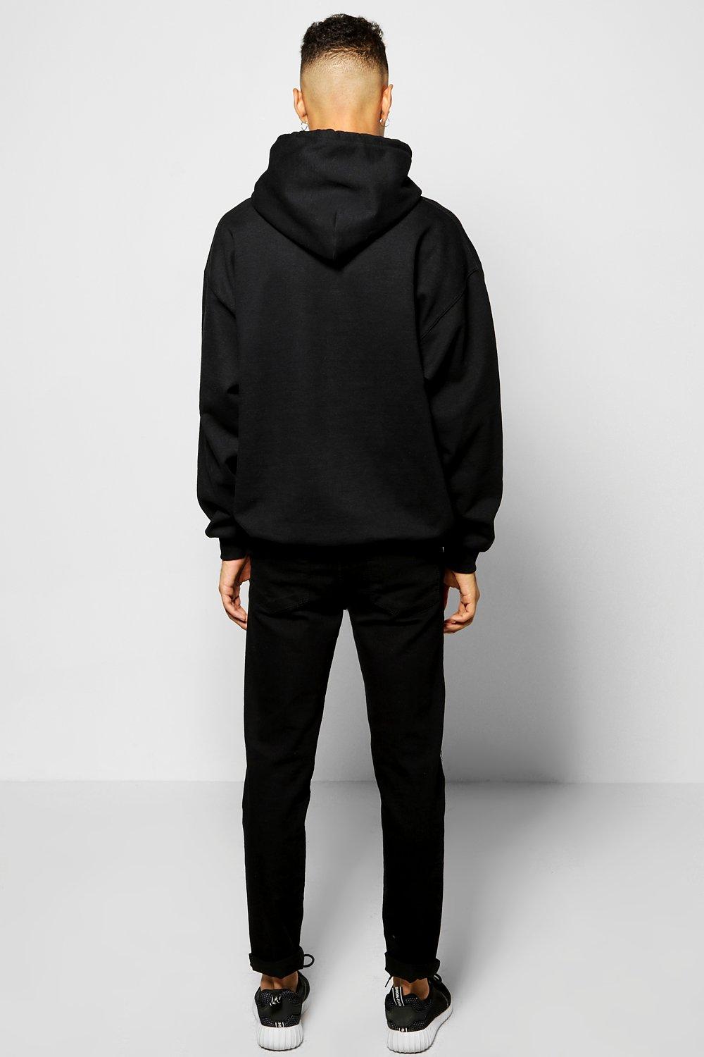 oversized band hoodie