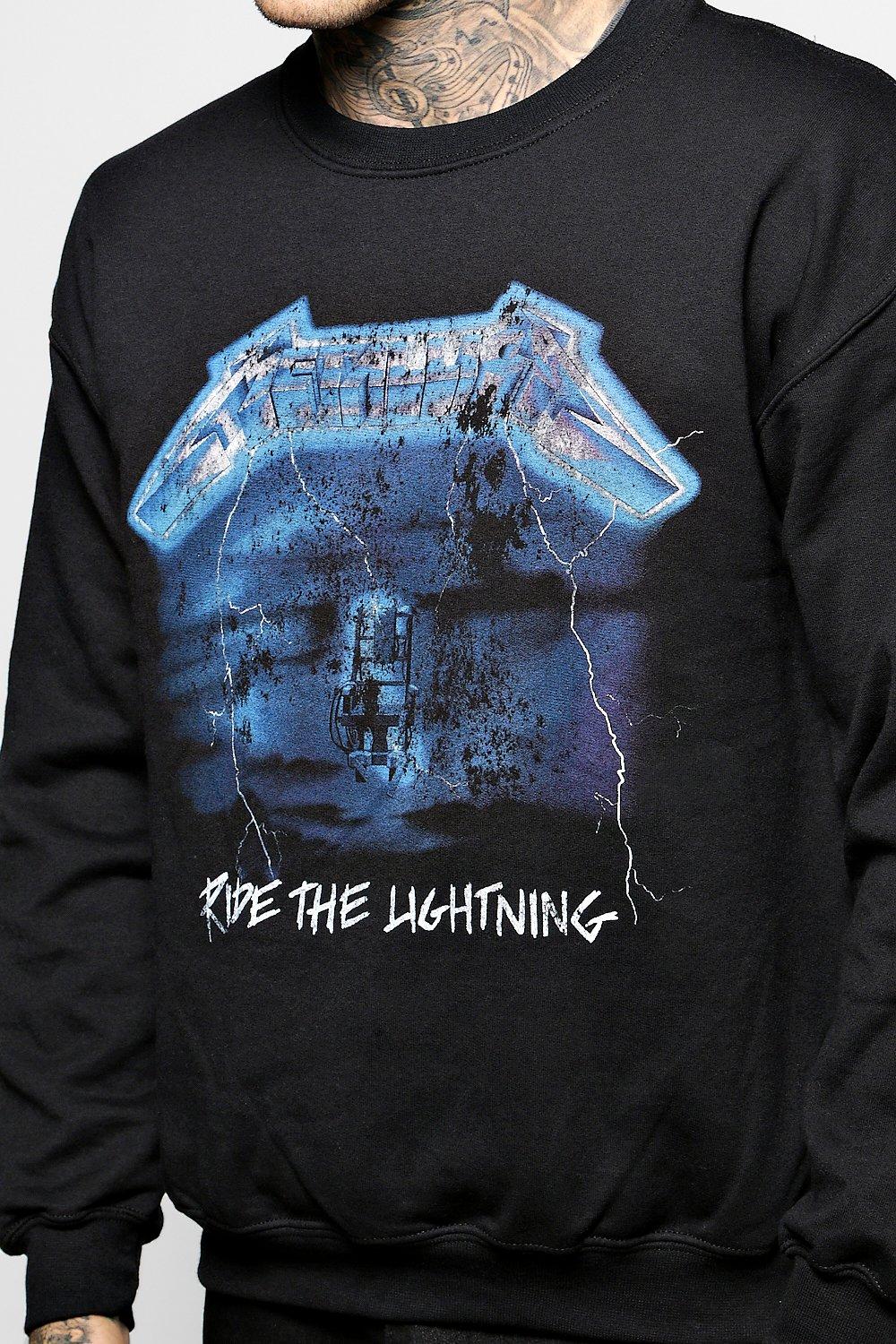Sweat discount metallica homme