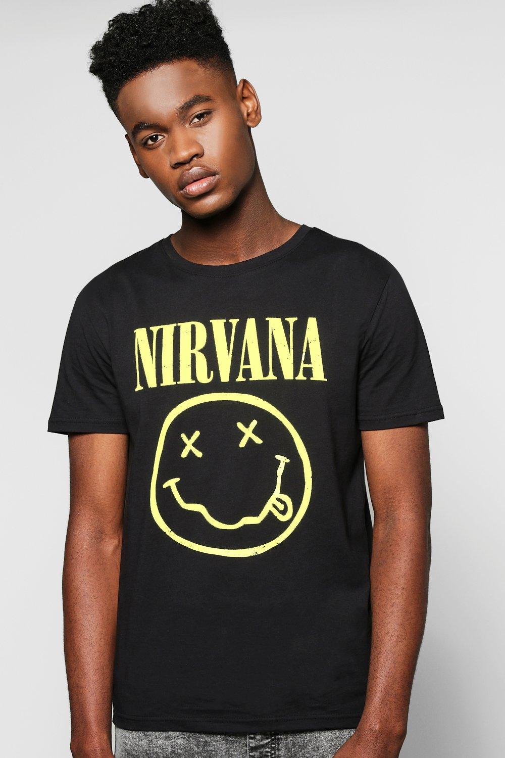 nirvana tee shirt