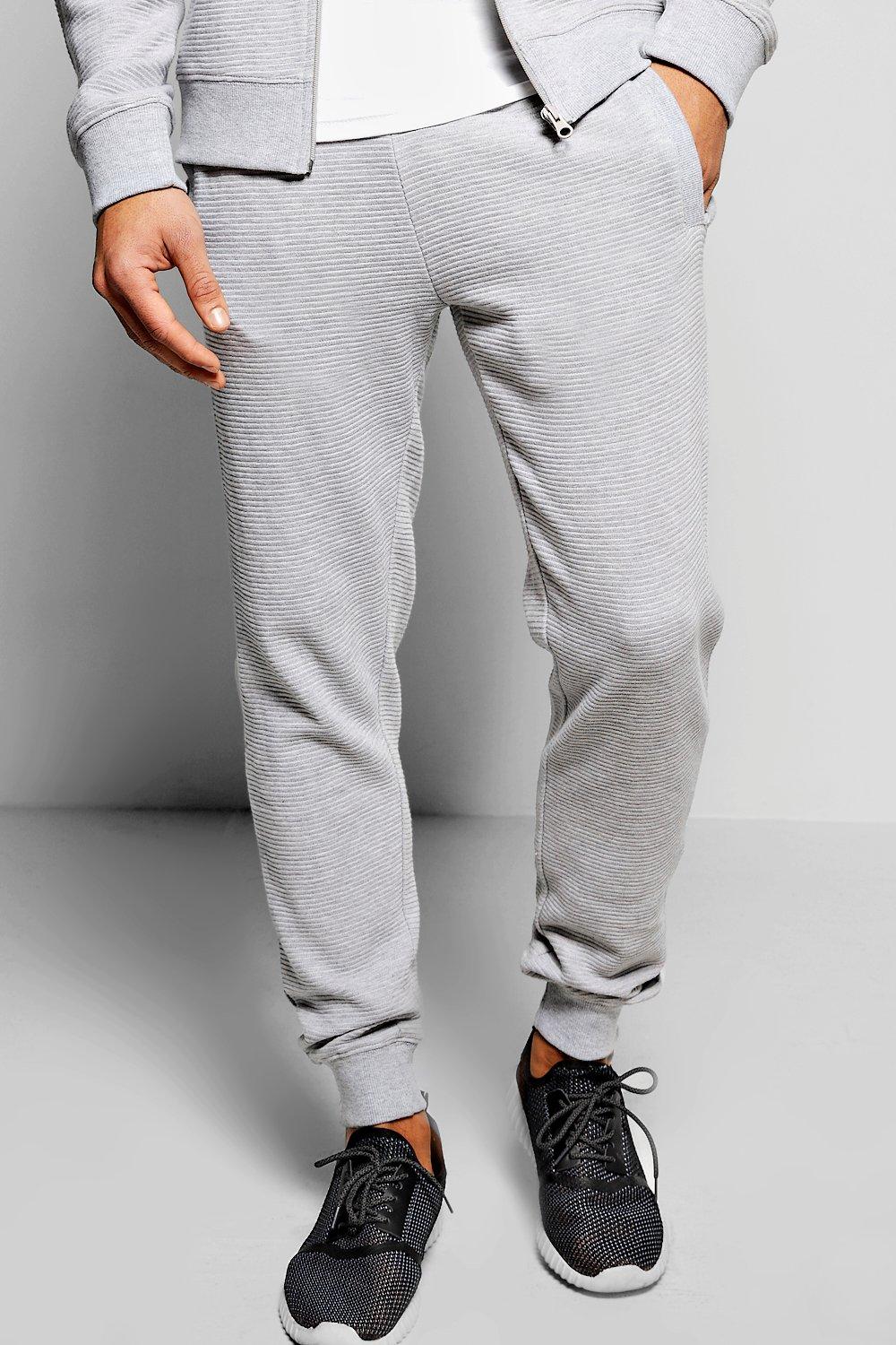 skinny ribbed joggers