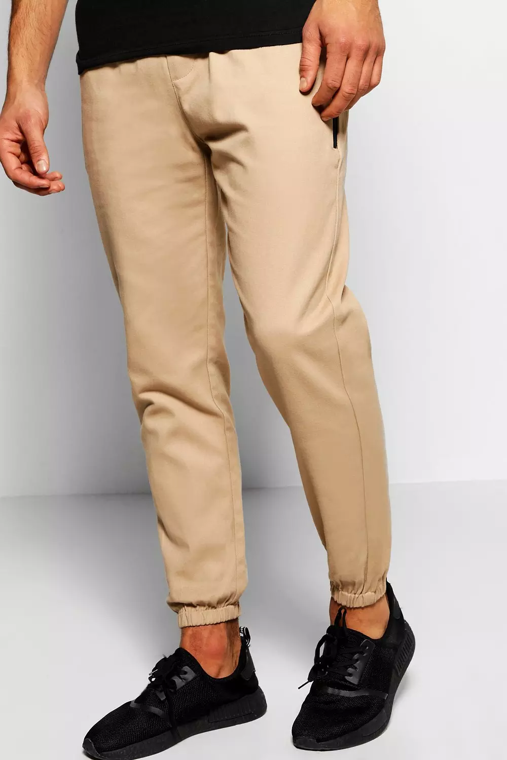 Cuffed chino sale trousers