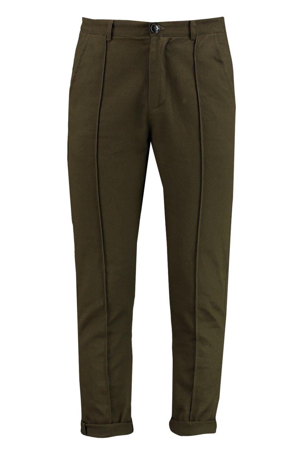 Skinny Smart Joggers With Cuff Detail