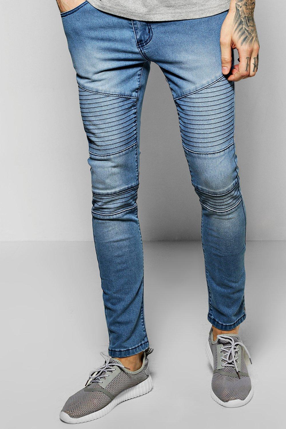 boohoo mens biker jeans