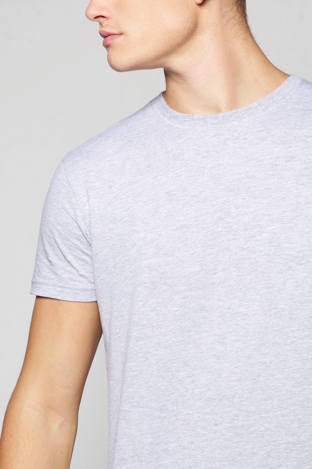 Longline t shirt boohoo sale