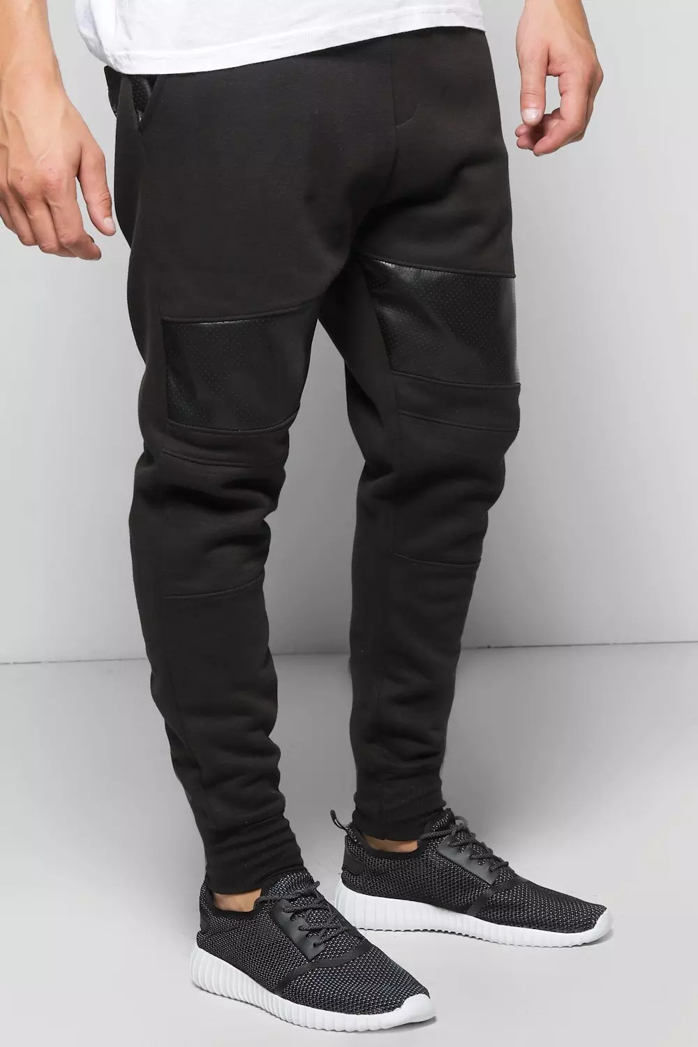 Biker joggers 2024 with zippers