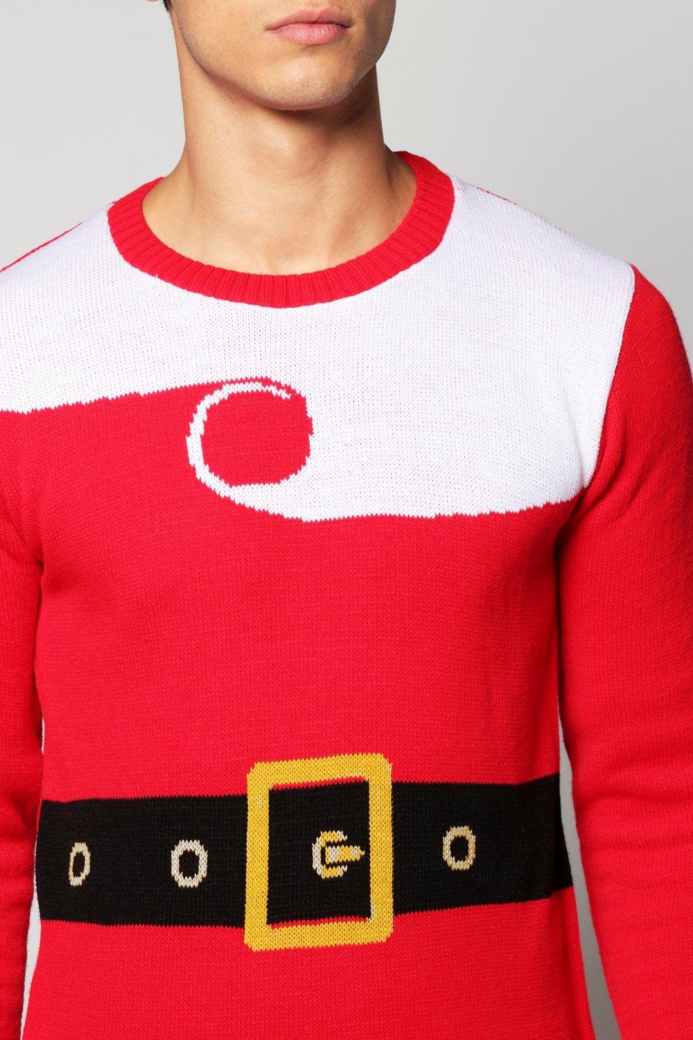 Santa Claus Christmas Jumper boohoo NO