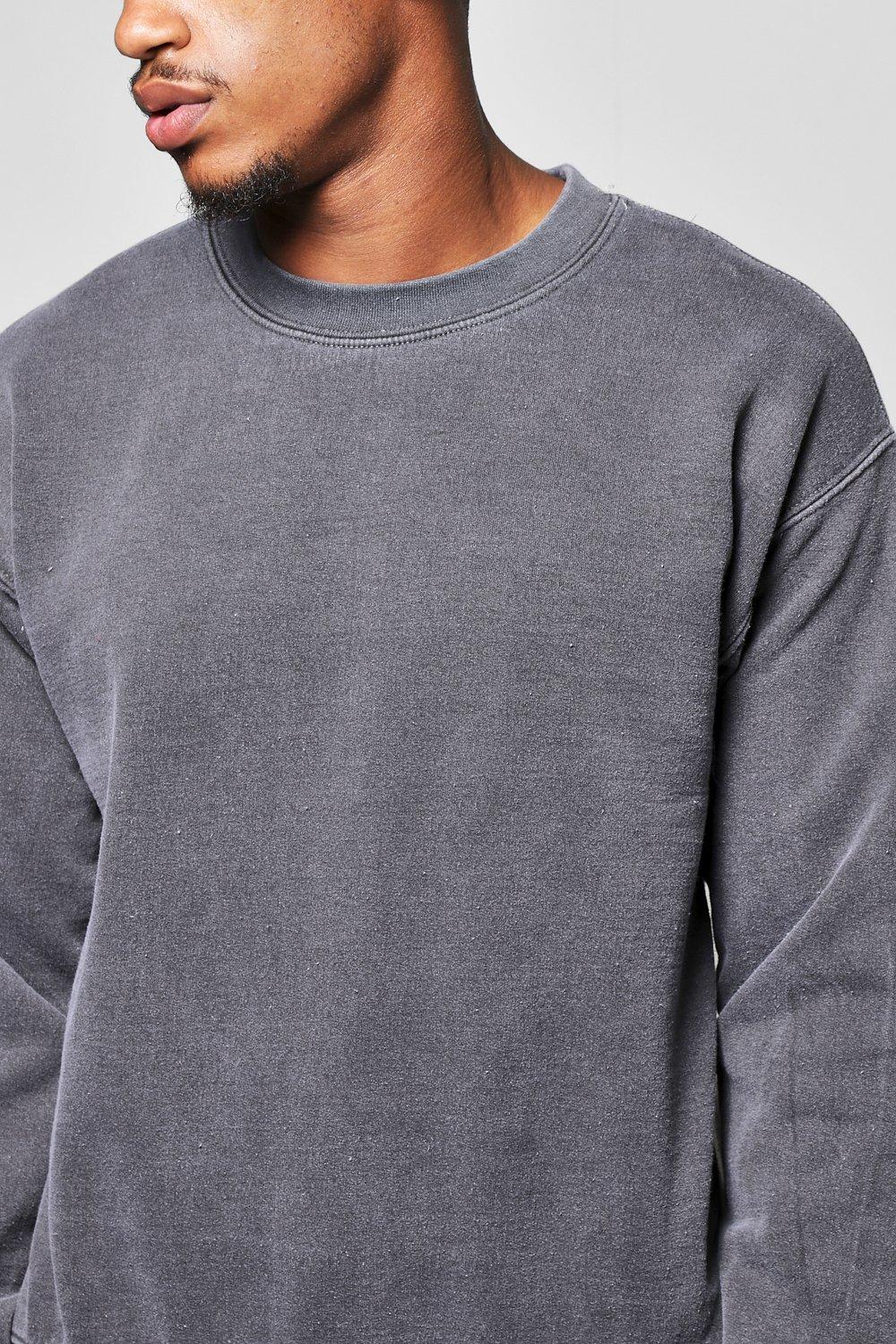 washed charcoal sweatshirt