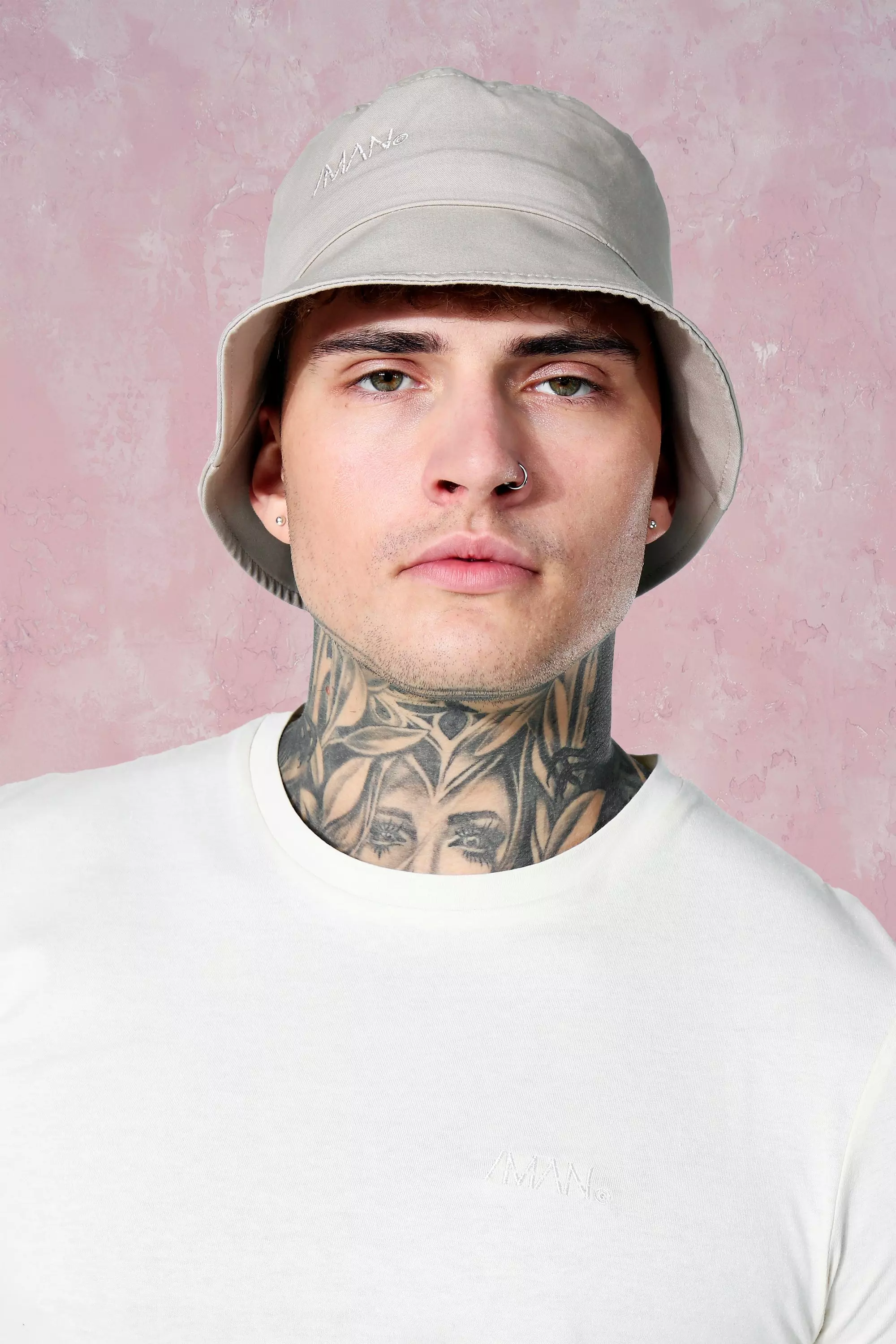 Taupe Man Twill Bucket Hat alternative image