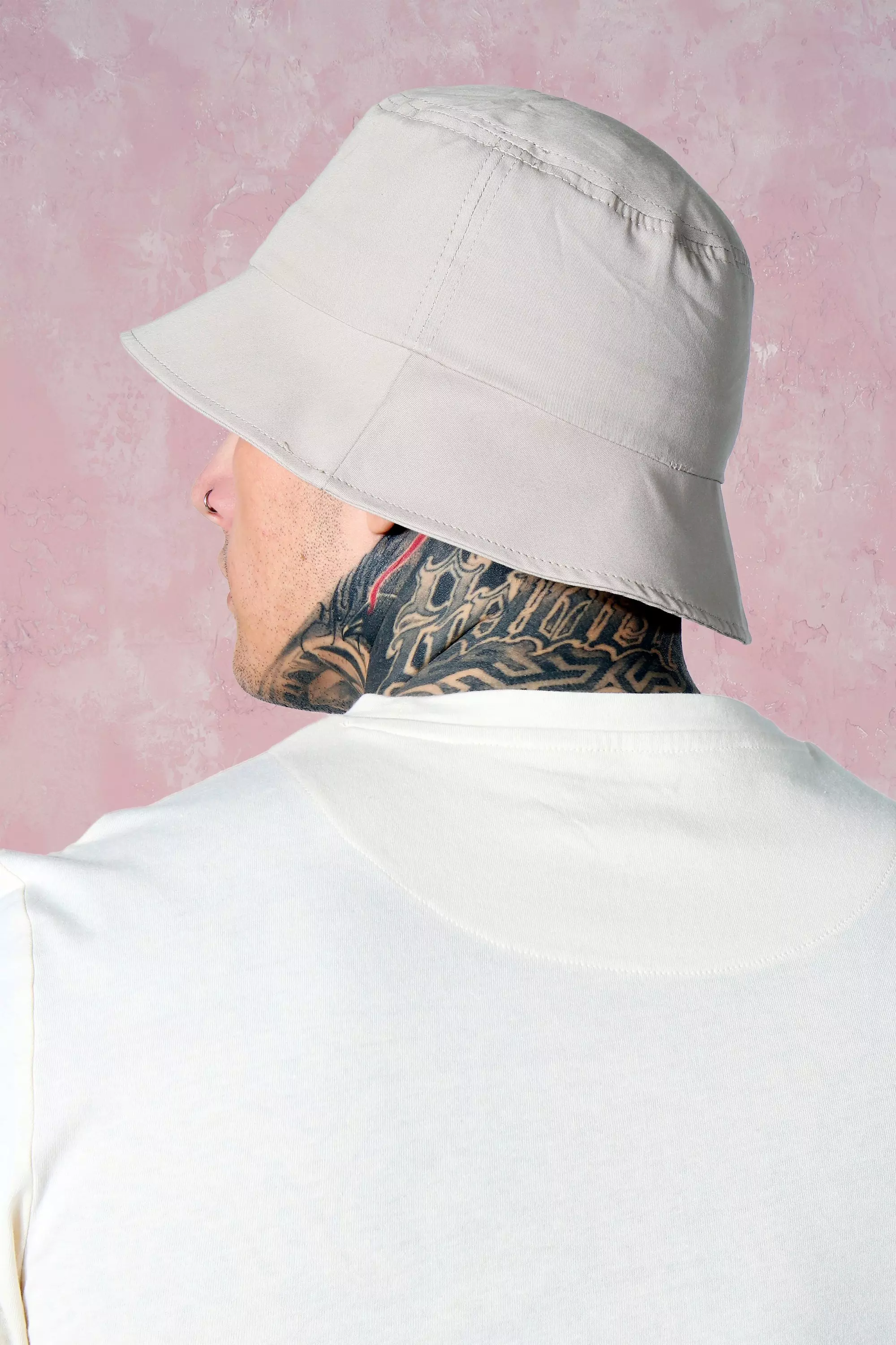 Taupe Man Twill Bucket Hat alternative image