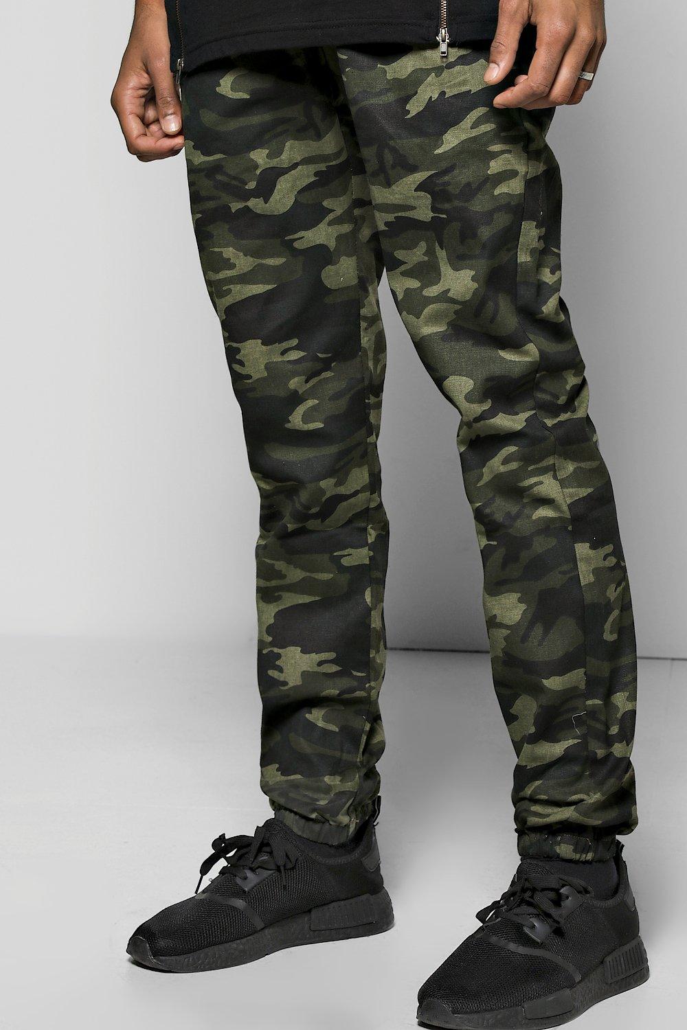 cuffed slim joggers